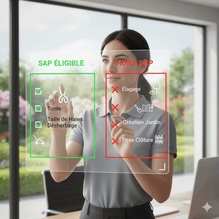 prestations éligibles crédit impôt jardinage