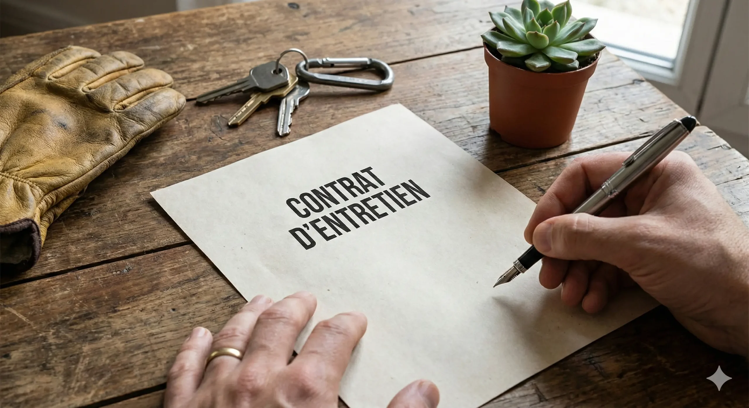 contrat entretien jardin