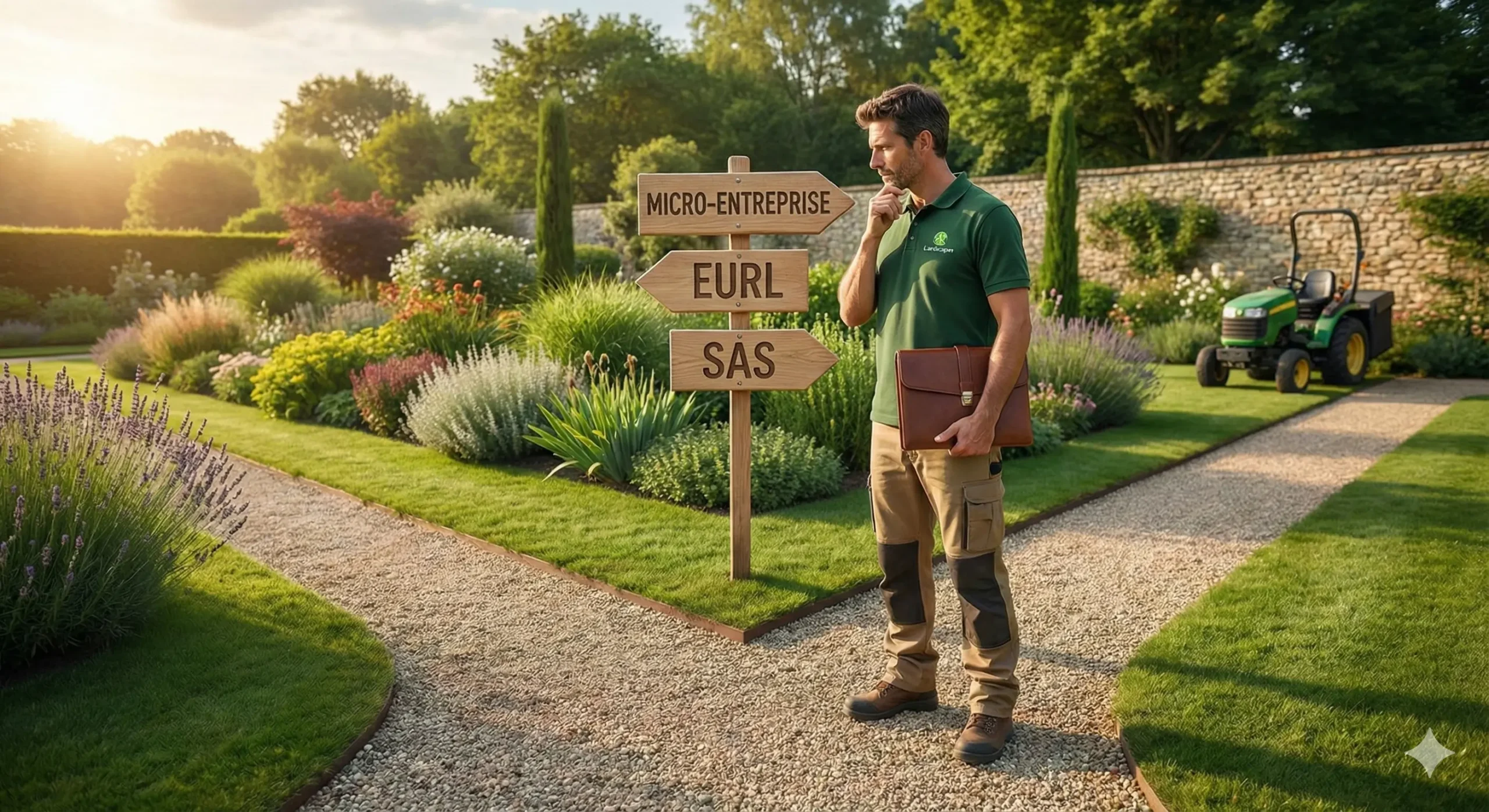 statut juridique paysagiste