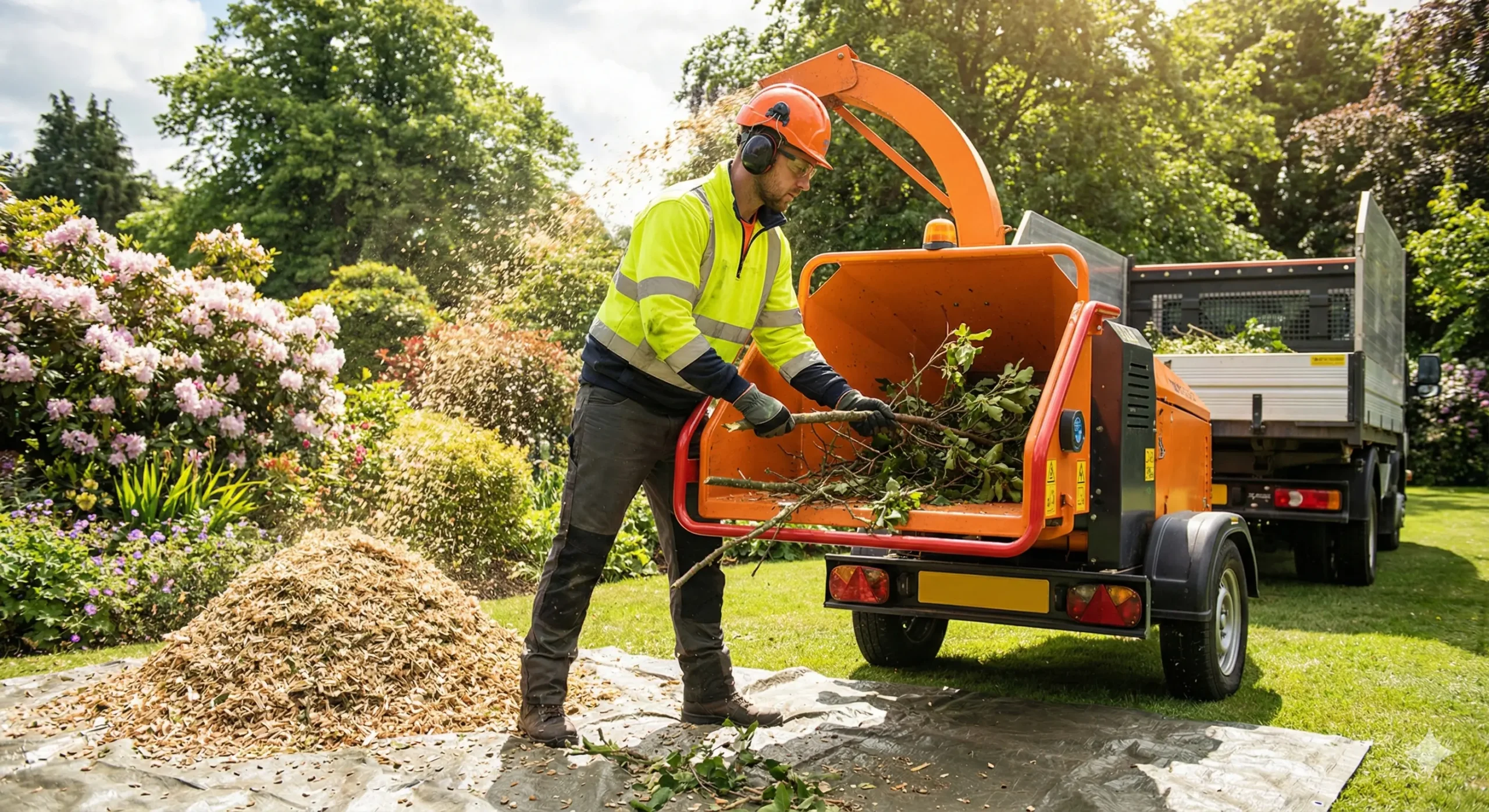 Gestion des déchets verts paysagiste