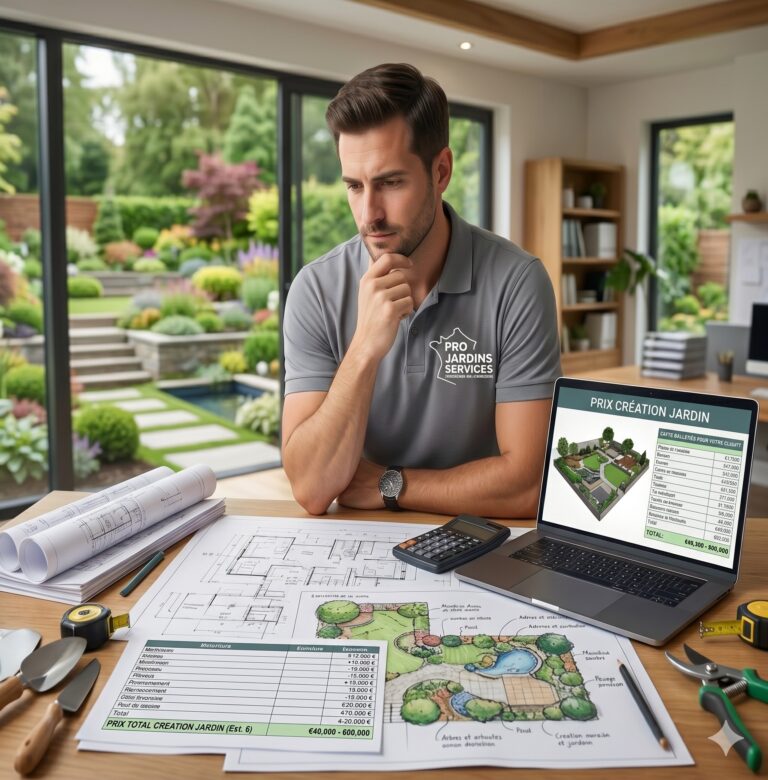 Prix création jardin : combien coûte un aménagement paysager ?