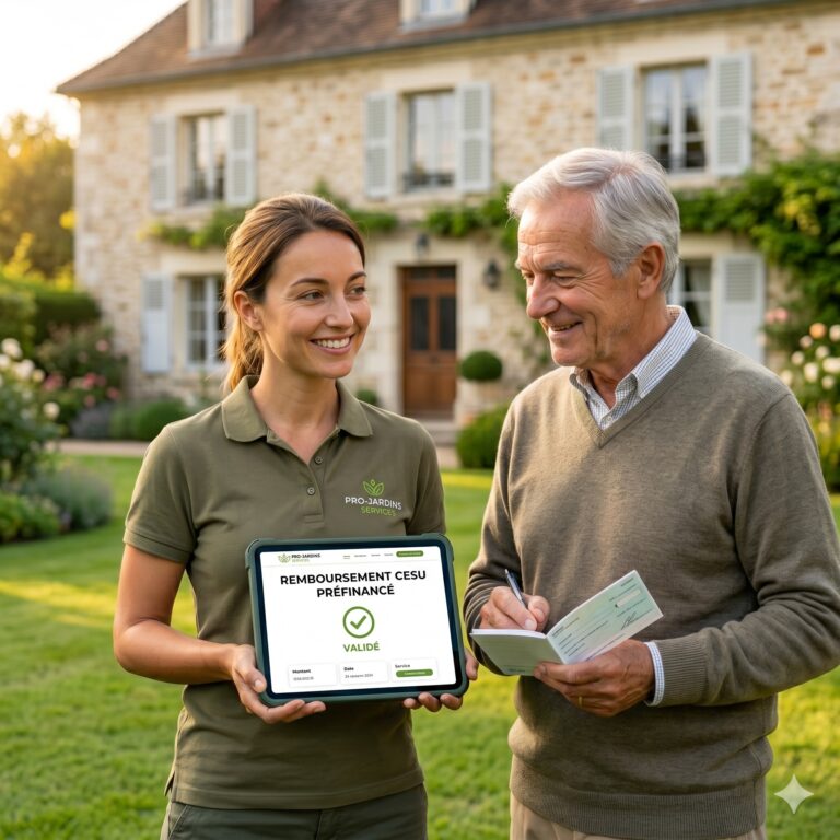 CESU préfinancé jardinage