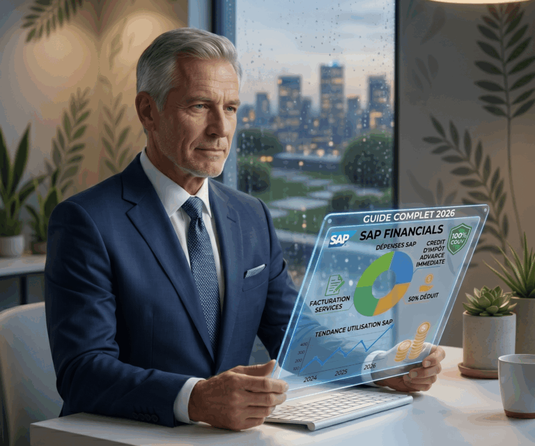 avance immédiate crédit d'impôt SAP